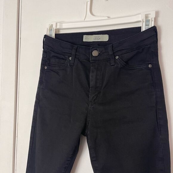 Topshop moto leigh black ripped jeans - Picture 4 of 8